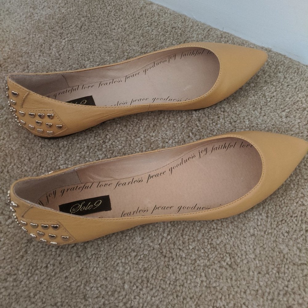 Sole9 Leather Flat